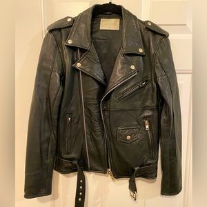 Deadwood Leather Jacket Size 38